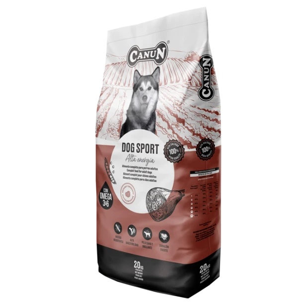 Canun Dog Sport 20kg karma dla psów energicznych i sportowych