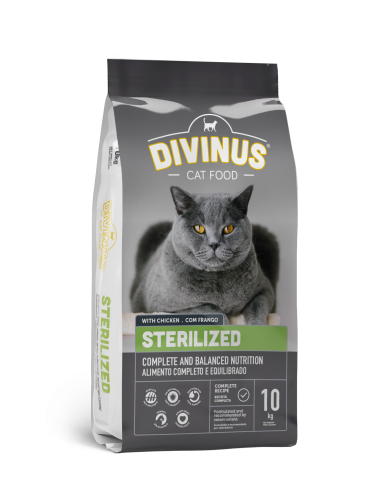 Divinus Cat Sterilized dla kotów sterylizowanych 10kg