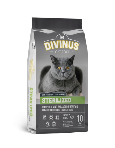 Divinus Cat Sterilized dla kotów sterylizowanych 10kg