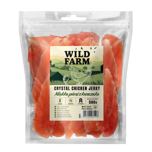 WILD FARM Miękka Pierś Z Kurczaka Przysmak Dla Psa 500G