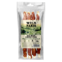 WILD FARM Długi Patyk Ze Skóry Wołowej Z Kaczką 28CM 320G Przysmak Dla Psa