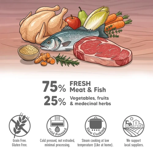 ARQUIVET FRESH półwilgotny przysmak z wołowiną 300g