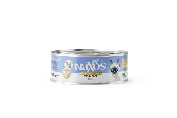 NAXOS CAT STERILIZED MONO - tuńczyk - puszka dla kotów sterylizowanych 85g