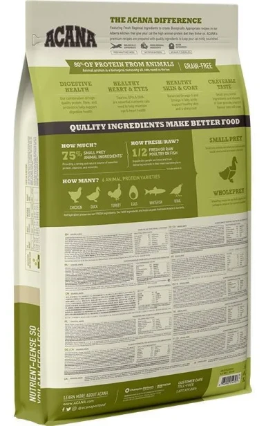 Acana Grasslands Cat 4,5kg opakowanie